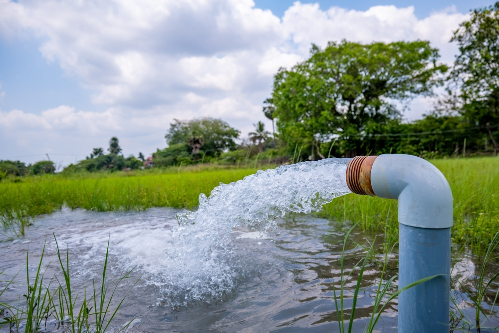 Pumping stored water for dry-season farming