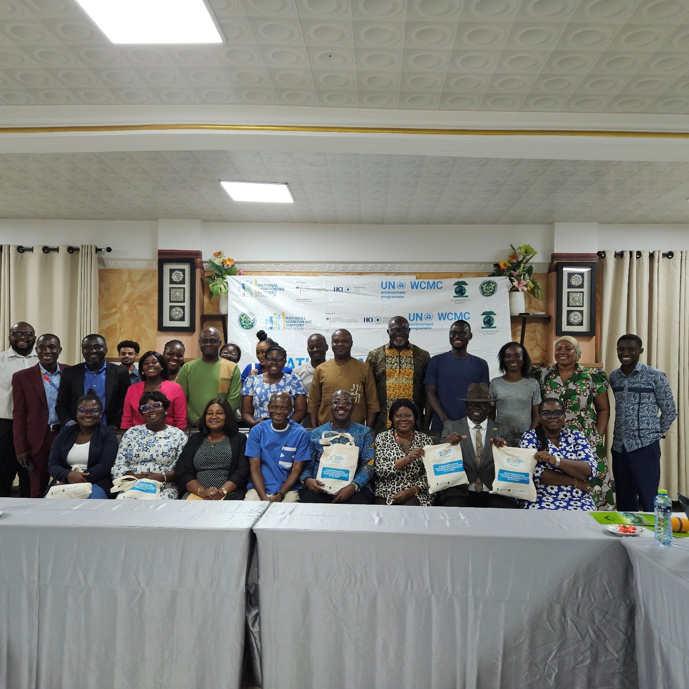 Group photograph of the Southern Belt Technical Working Group at the Capacity Needs Assessment workshop